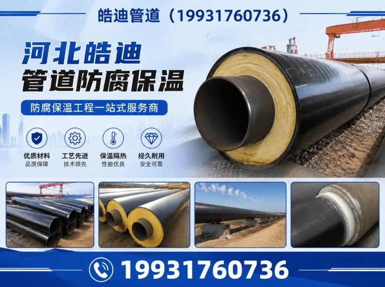 河间市聚氨酯保温钢管展示图